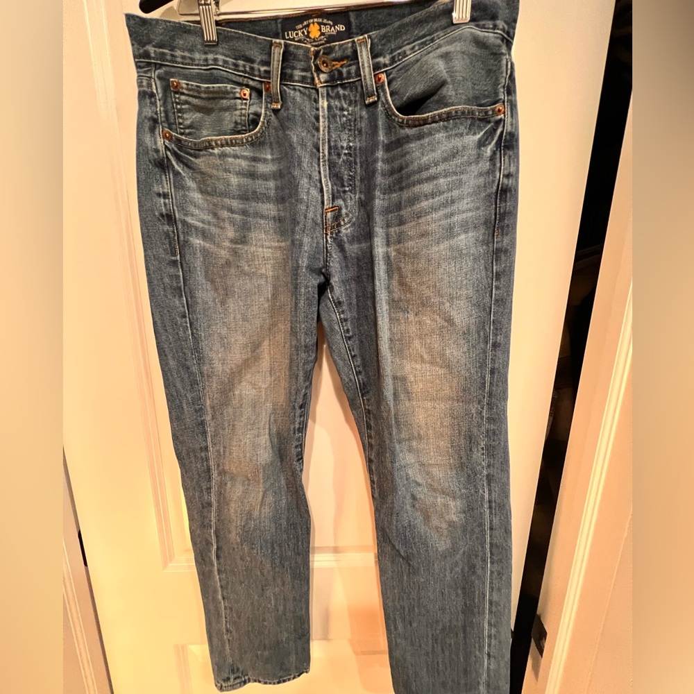 Lucky Brand Heritage Slim 31/30 Medium Wash Jeans